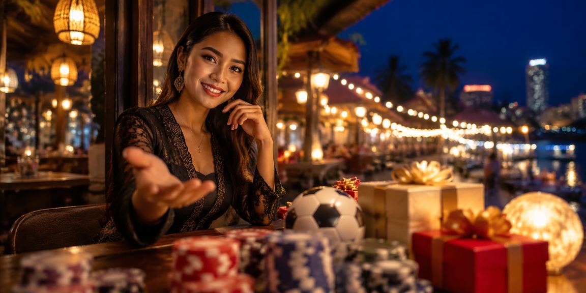 Penggemar sepak bola menyimak pertandingan sambil melakukan taruhan olahraga secara online